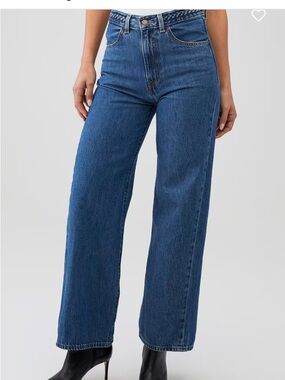 Levi’s Ribcage Wide Leg Braided Jeans – Size 25